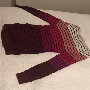 Motherhood Maternity Ombré Ruched Pullover Sweater